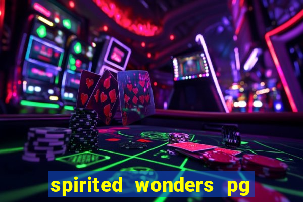 spirited wonders pg soft demo