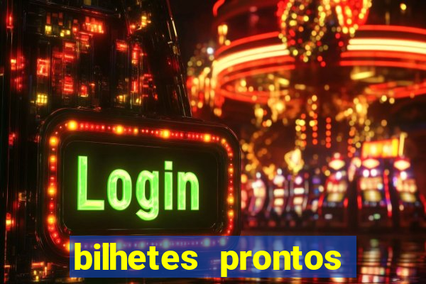 bilhetes prontos apostas esportivas