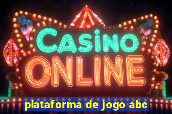 plataforma de jogo abc