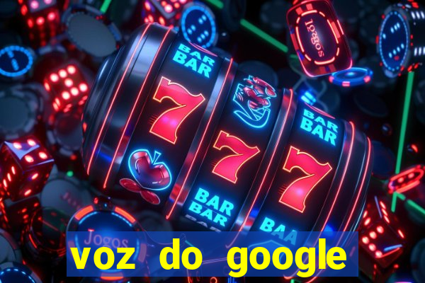 voz do google tradutor homem