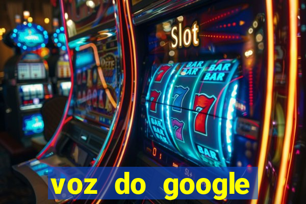 voz do google tradutor homem