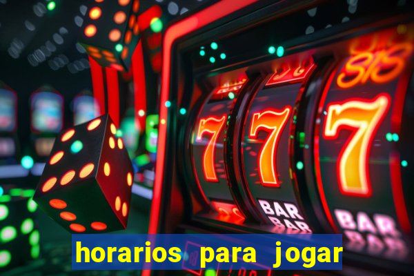 horarios para jogar fortune rabbit