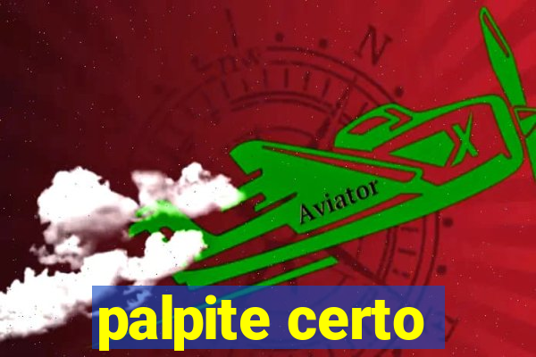 palpite certo