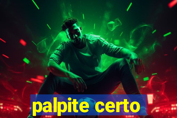 palpite certo