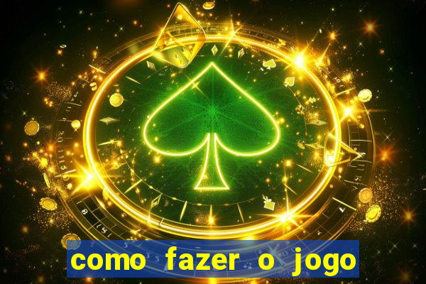 como fazer o jogo do bicho online