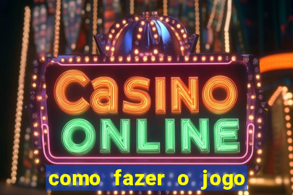 como fazer o jogo do bicho online