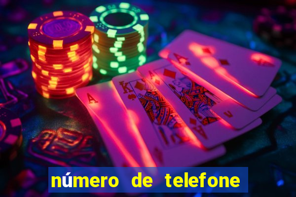 número de telefone do cais