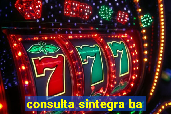 consulta sintegra ba