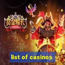 list of casinos