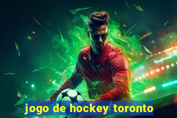 jogo de hockey toronto