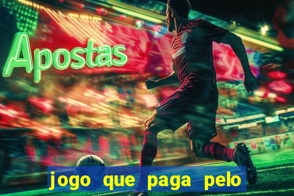 jogo que paga pelo pix de verdade