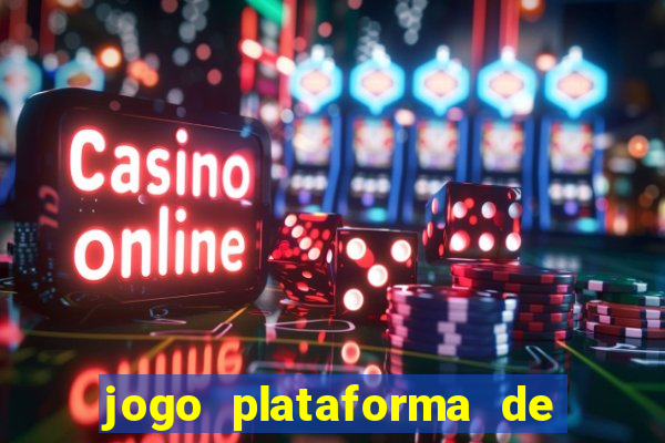 jogo plataforma de 3 reais