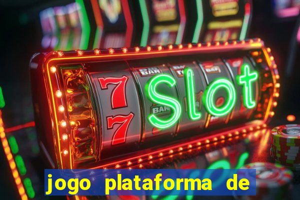 jogo plataforma de 3 reais