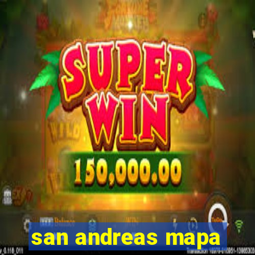 san andreas mapa