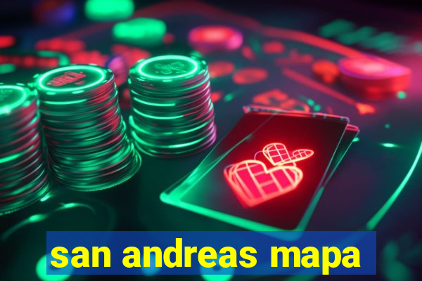 san andreas mapa