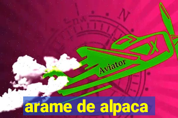 arame de alpaca