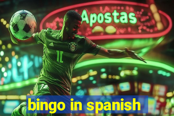 bingo in spanish