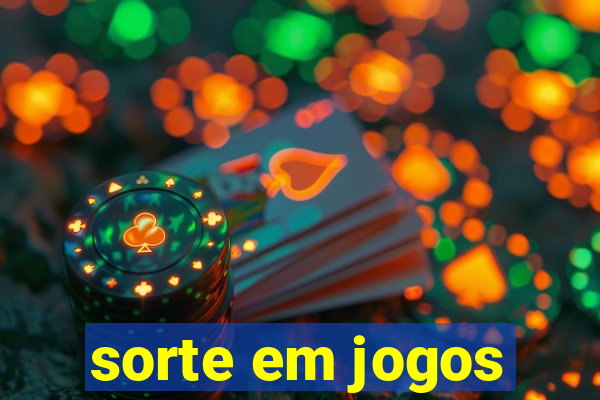 sorte em jogos