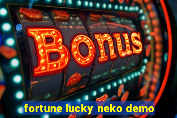 fortune lucky neko demo