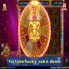 fortune lucky neko demo