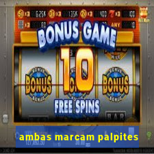 ambas marcam palpites