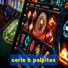 serie b palpites