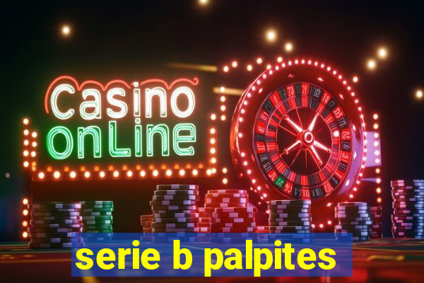 serie b palpites