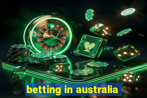 betting in australia