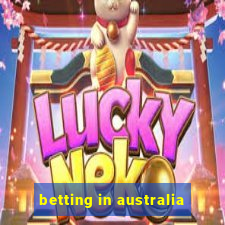 betting in australia