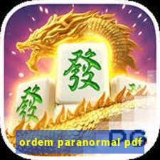 ordem paranormal pdf