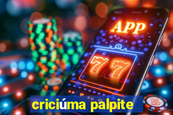 criciúma palpite