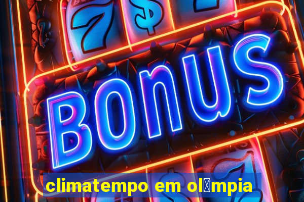 climatempo em ol铆mpia