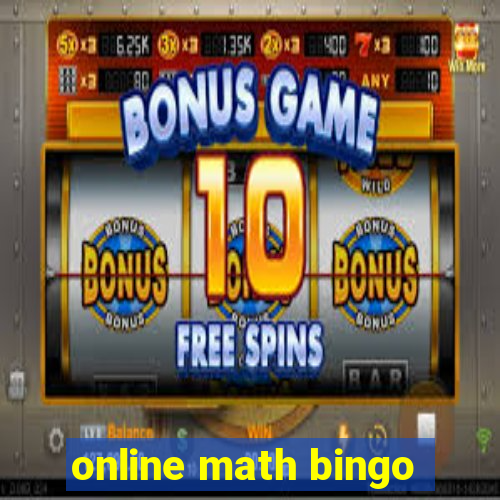 online math bingo