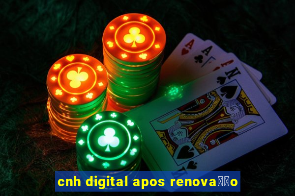 cnh digital apos renova莽茫o