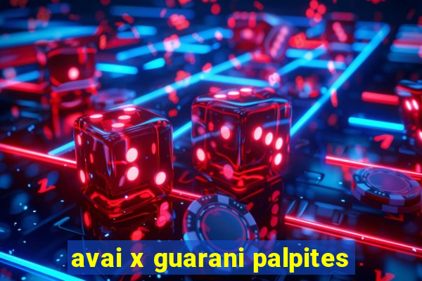 avai x guarani palpites