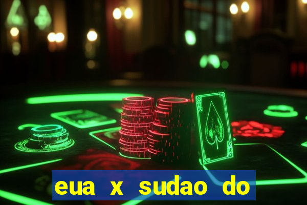 eua x sudao do sul estatisticas