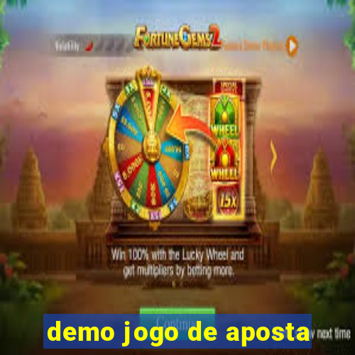 demo jogo de aposta