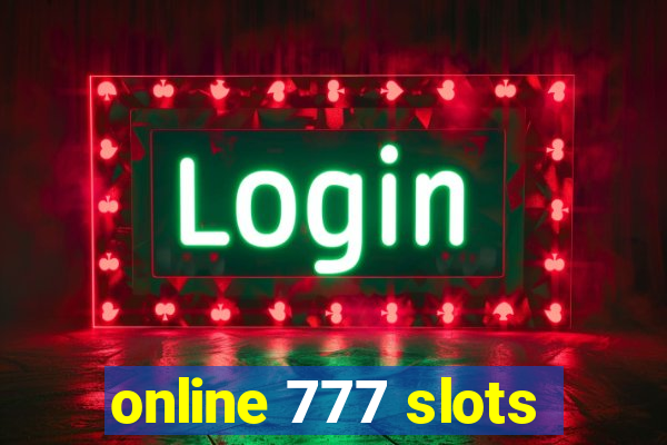 online 777 slots