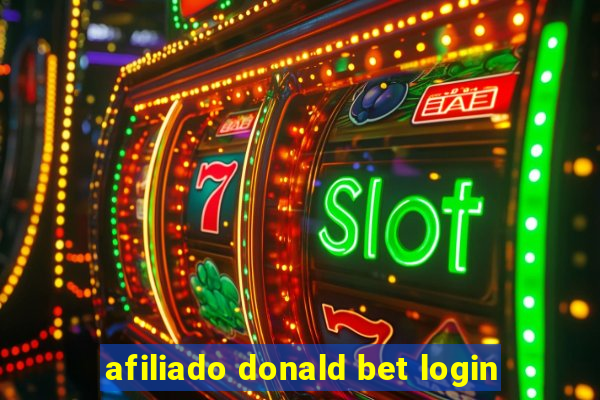 afiliado donald bet login