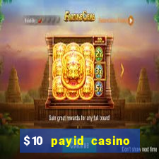 $10 payid casino no deposit bonus australia