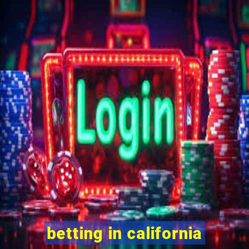 betting in california