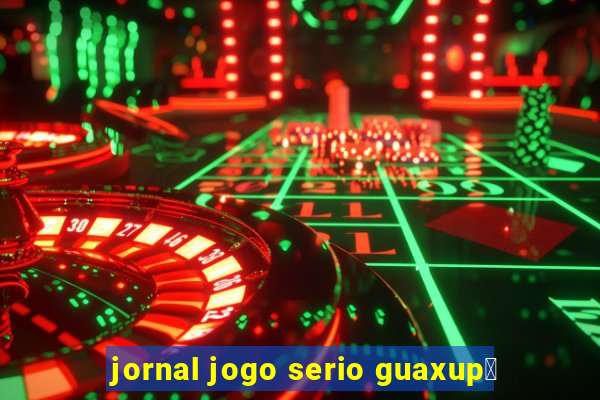 jornal jogo serio guaxup茅