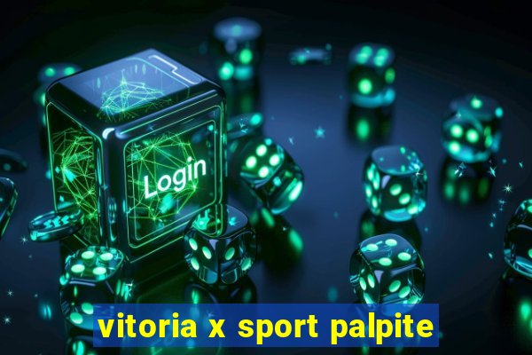 vitoria x sport palpite