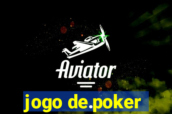 jogo de.poker