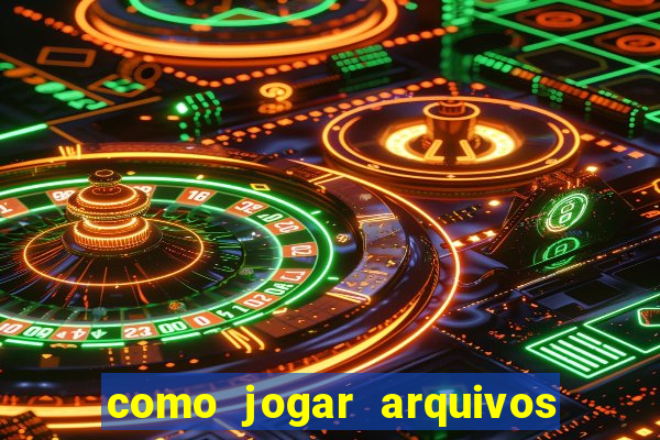 como jogar arquivos na nuvem