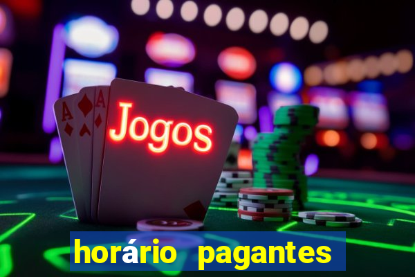 horário pagantes do fortune ox