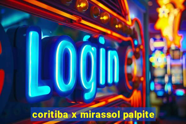 coritiba x mirassol palpite