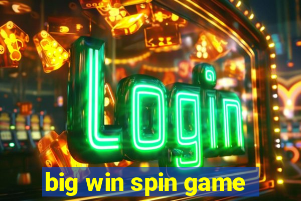 big win spin game