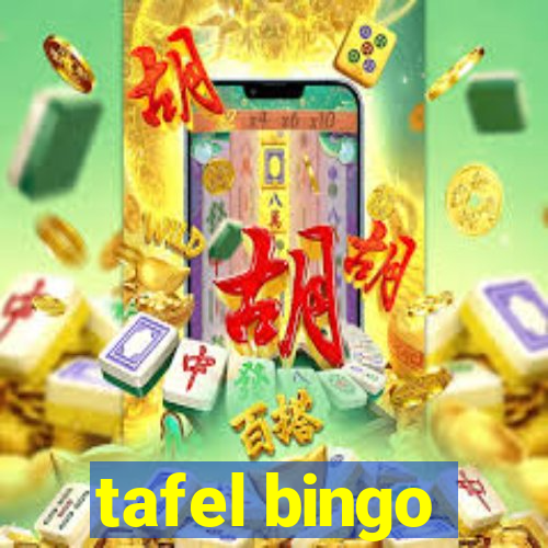 tafel bingo