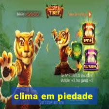 clima em piedade